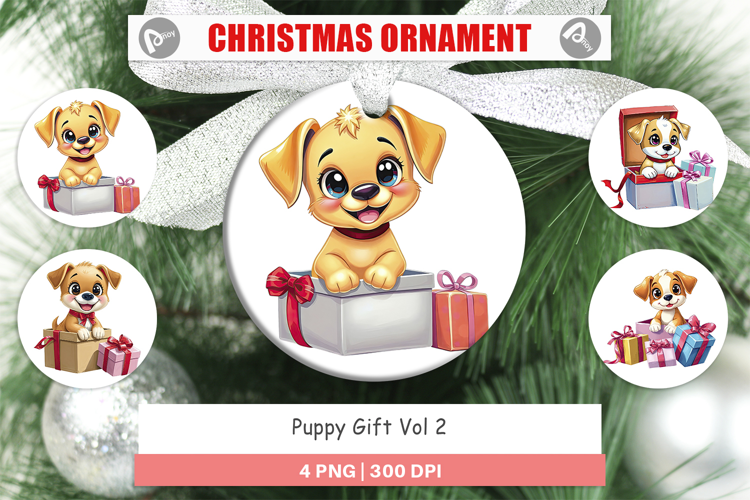 Ornament Puppy Gift