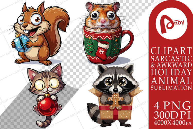Destructive Holiday Chaos Sublimation example image 1