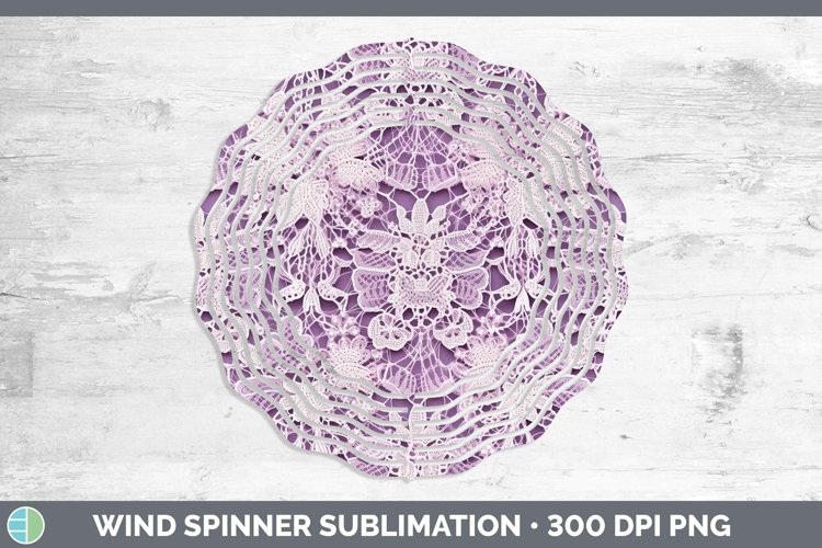GorgeousPurple 02 Wind Spinner design.