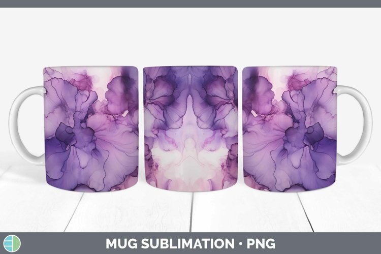 GorgeousPurple Mug Wrap design.