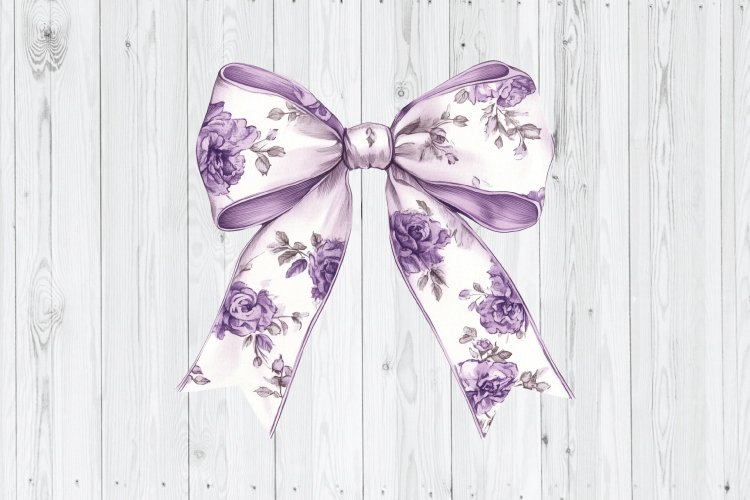 Purple Ribbon Png Image 3