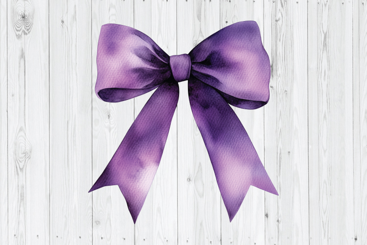 Purple Ribbon Png