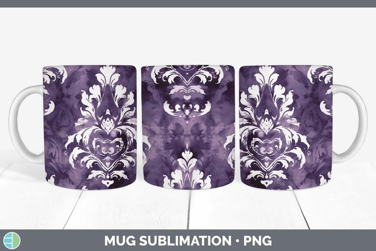GorgeousPurple Mug Wrap design.