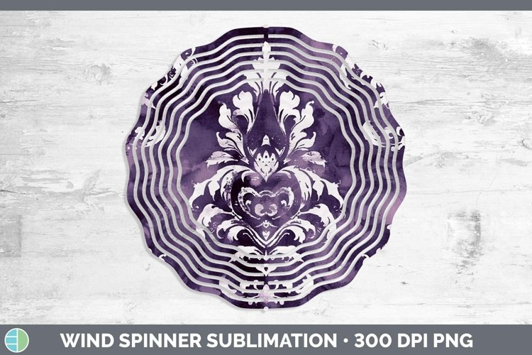 GorgeousPurple Wind Spinner design.