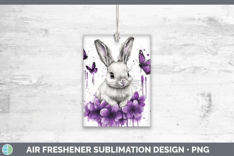 GorgeousPurple Drips Air Freshener design.