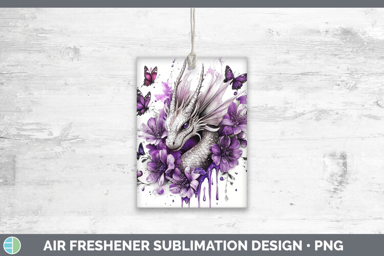 GorgeousPurple Drips Air Freshener design.