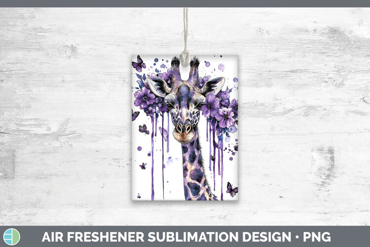 GorgeousPurple Drips Air Freshener design.
