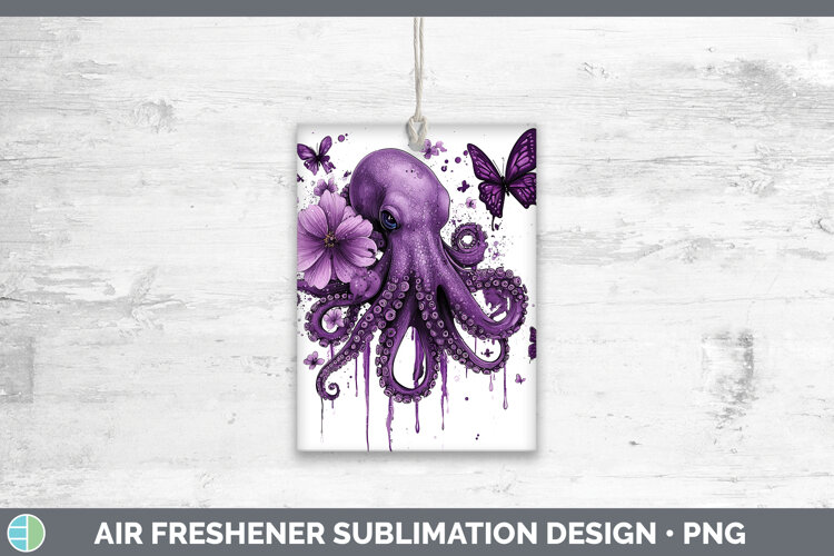 GorgeousPurple Drips Air Freshener design.
