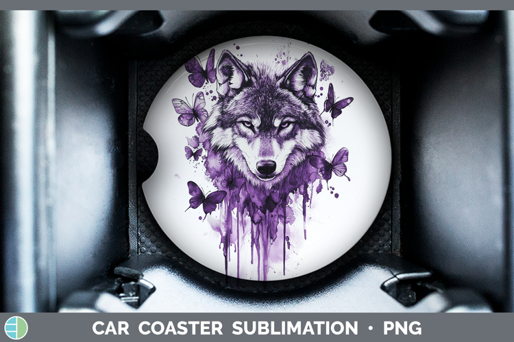 Car Coaster Sublimation Designs Image 8