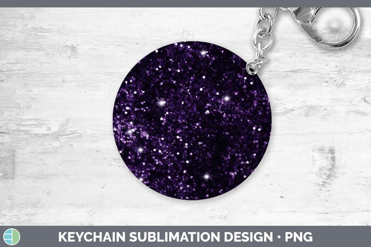 GorgeousPurple Keychain design.
