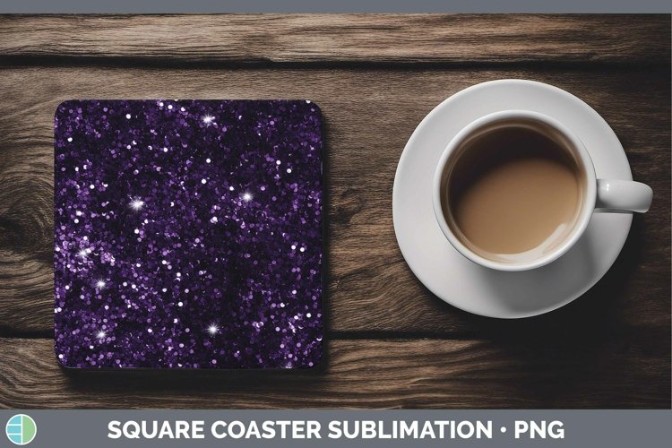 GorgeousPurple Square Coaster design.