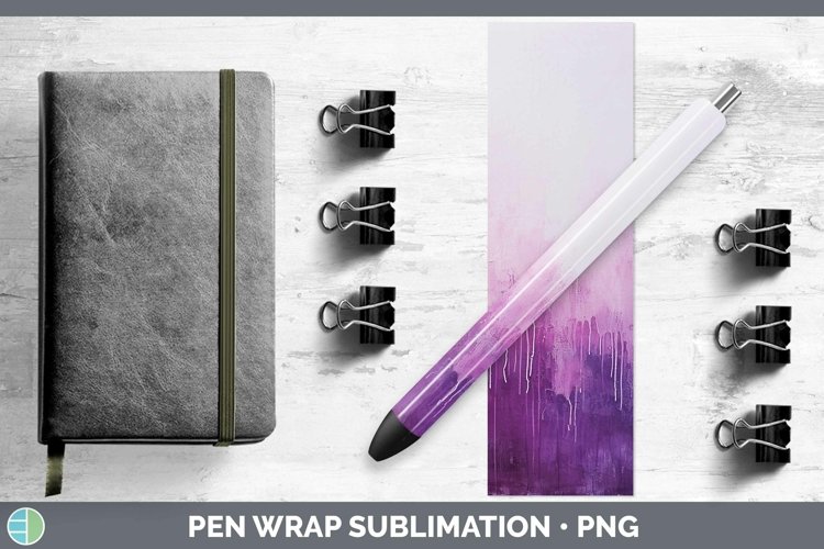 GorgeousPurple Pen Wrap design.