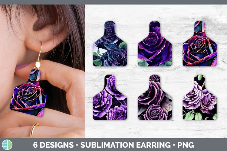 Sublimation Earring Designs Image 20