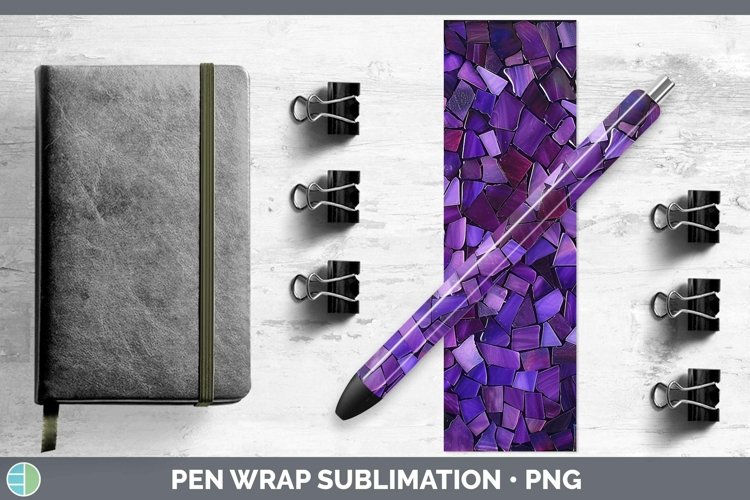 GorgeousPurple Pen Wrap design.