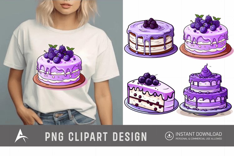 Birthday Cake Graphic Image 12