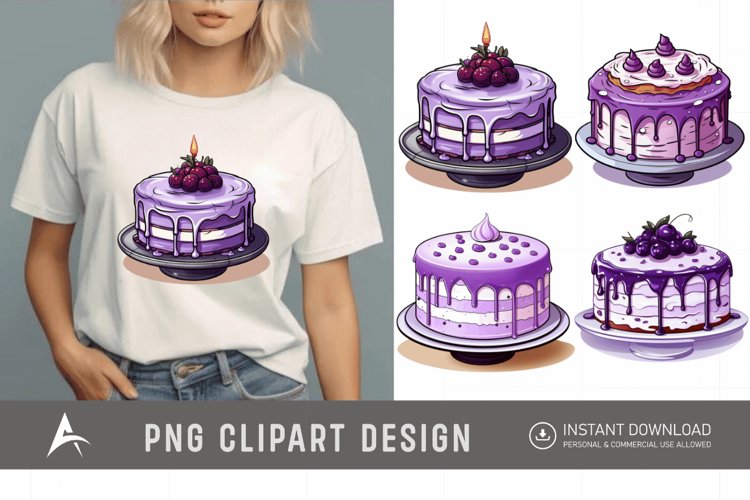 Birthday Cake Graphic Image 10