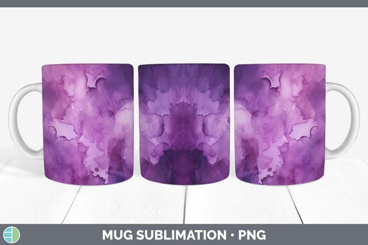 GorgeousPurple Mug Wrap design.