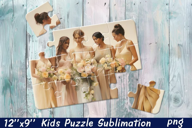 Puzzle Wedding Party Proposals