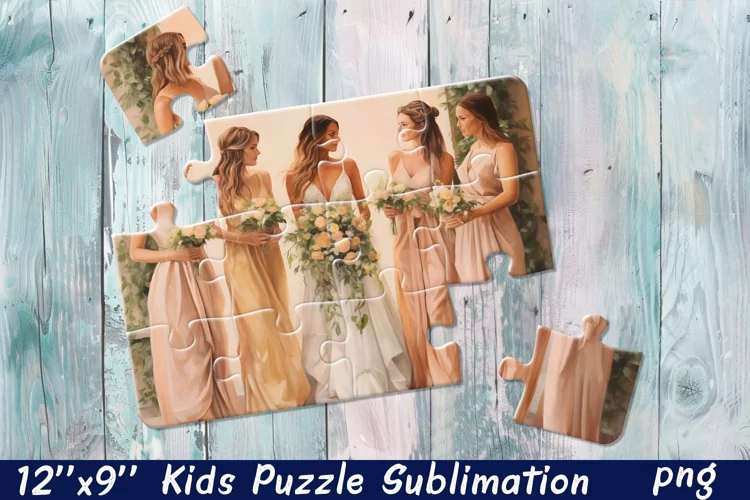 Puzzle Wedding Party Proposals