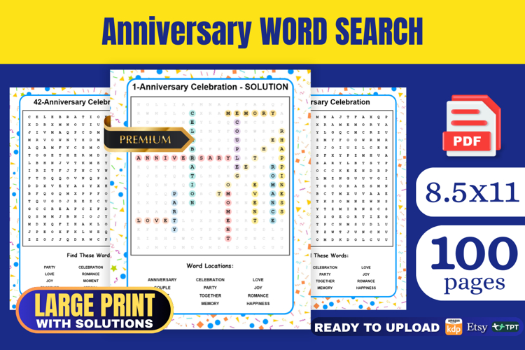 Large Print Word Search Printable Image 7