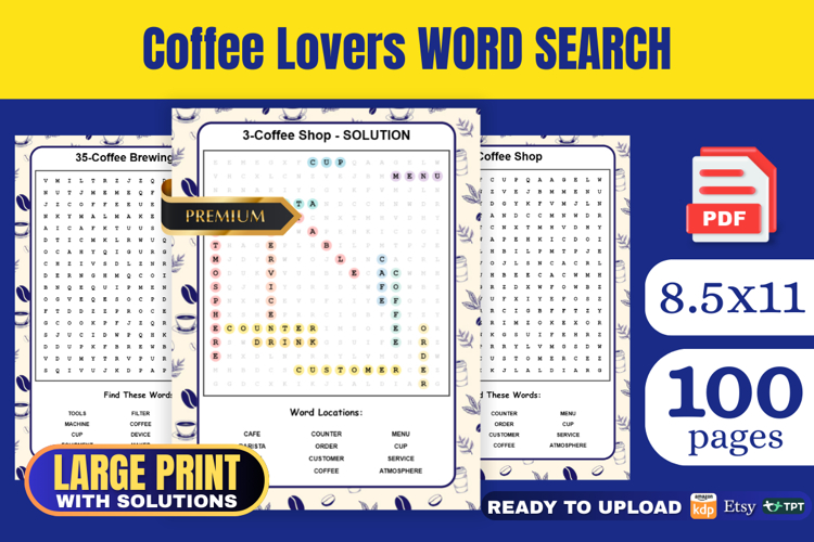 Large Print Word Search Printable Image 10
