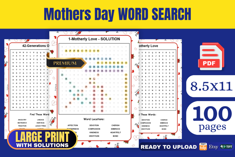 Adult Word Search Printable Image 7
