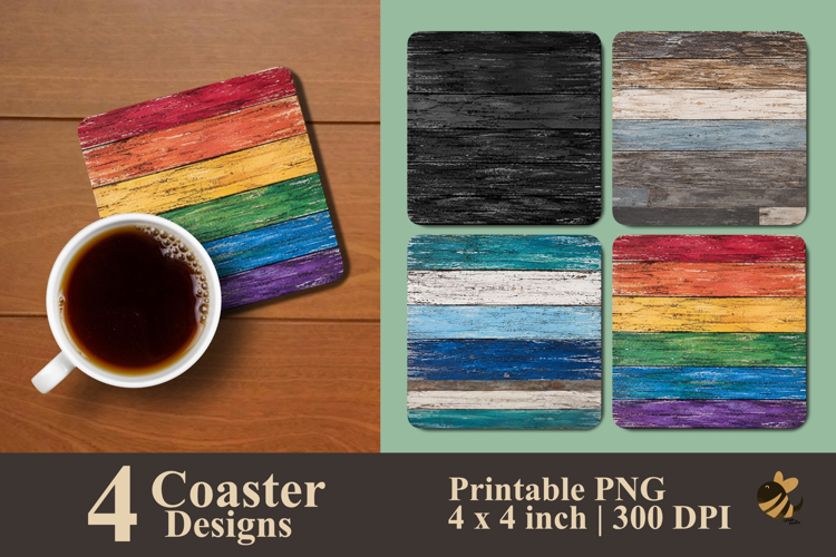 Woodland Harmony Collection Coaster Sublimation Designs