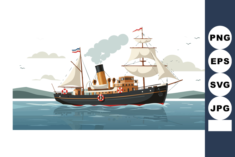 Sailing Clipart Image 13