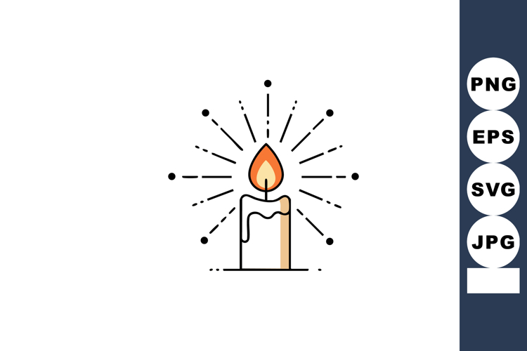 Flame Illustration Image 11