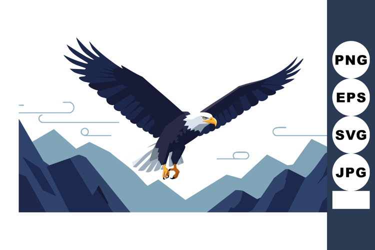 Bald Eagle Clipart Image 7