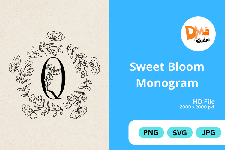 Wedding Monogram Svg Image 10