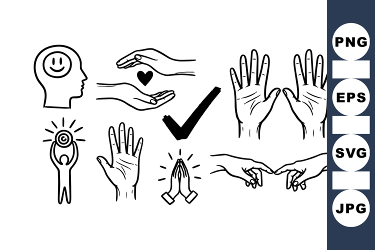 Hand Vector Image 4