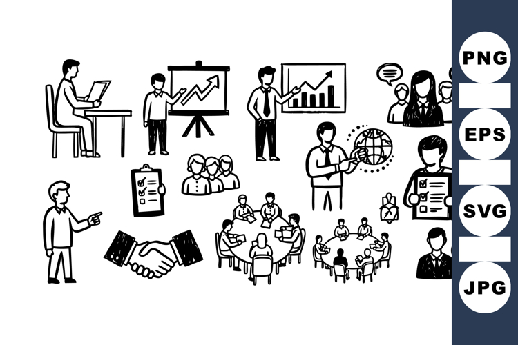 Handshake Vector Image 12