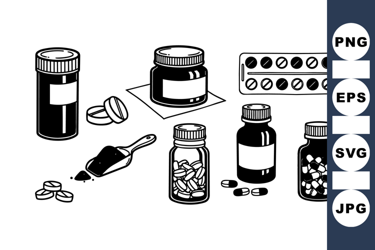 Medication Clipart Image 3
