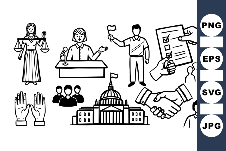 Handshake Illustration Image 11