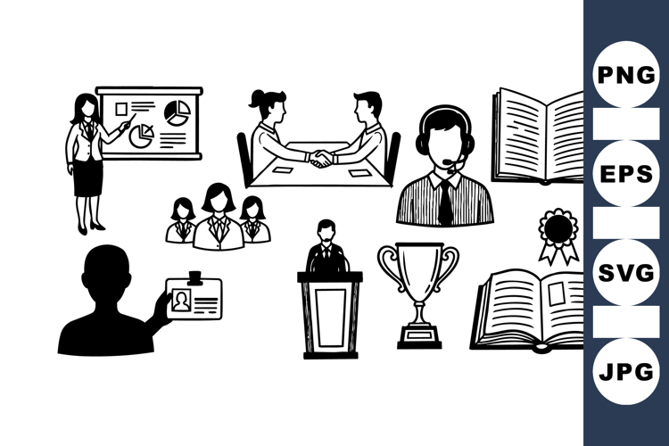 Handshake Vector Image 9