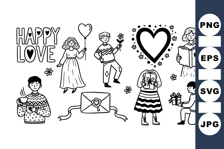 Couple Illustration Image 4