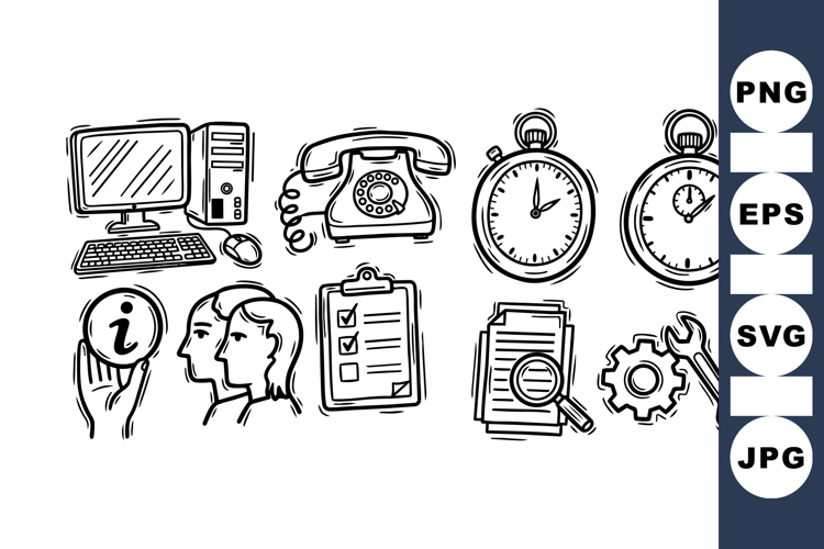 Hand Vector Image 19