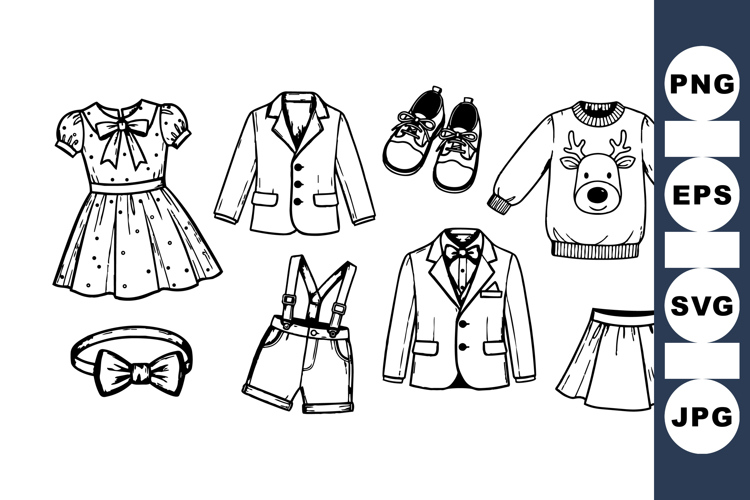 Dress Clipart Image 22