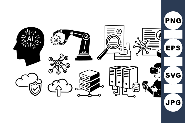 Robot Graphic Image 16