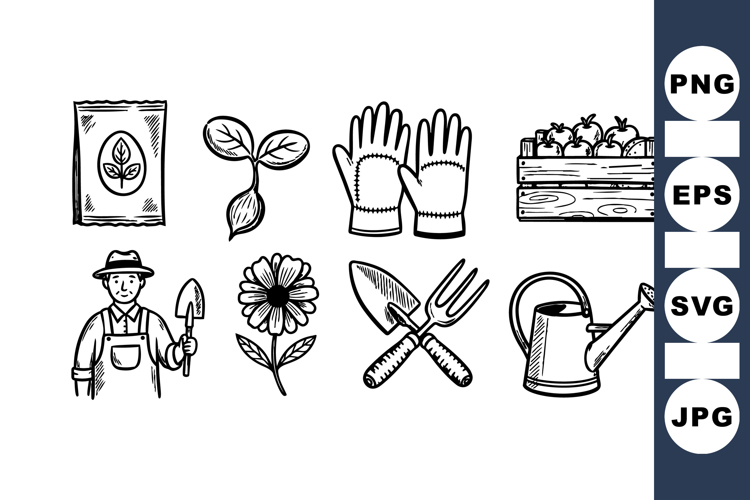 Flower Garden Clipart Image 16