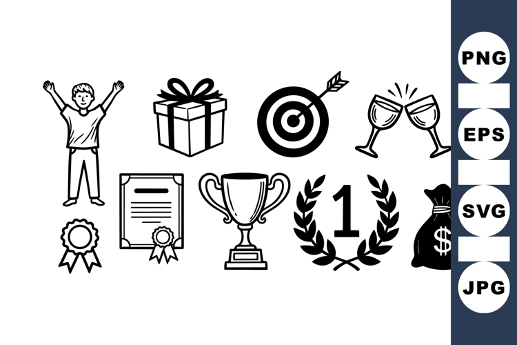 Trophy Vector Image 11