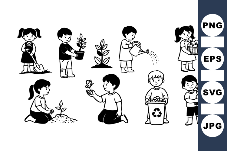 Black And White Clipart Image 11