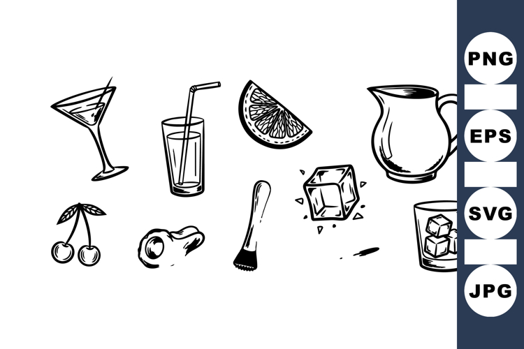 Cocktail Illustration Image 21