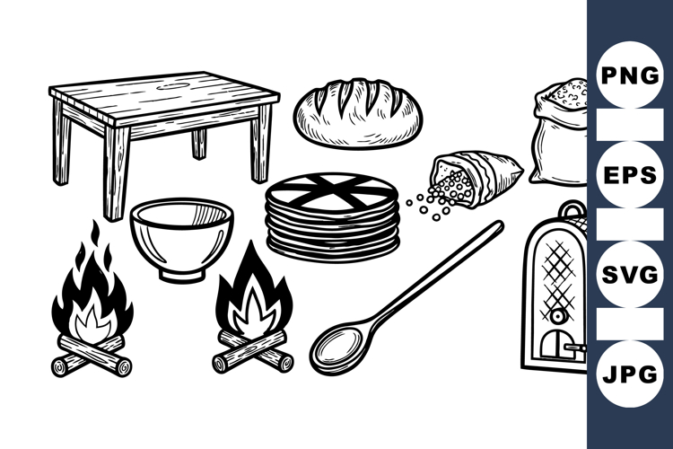 Campfire Illustration Image 4