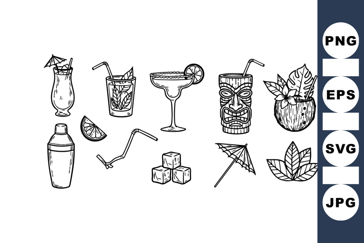 Cocktail Illustration Image 9