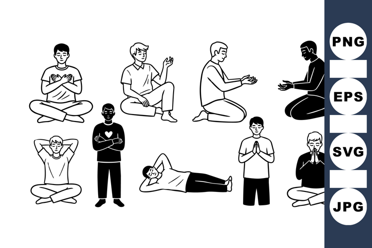 Meditation Icon Image 12