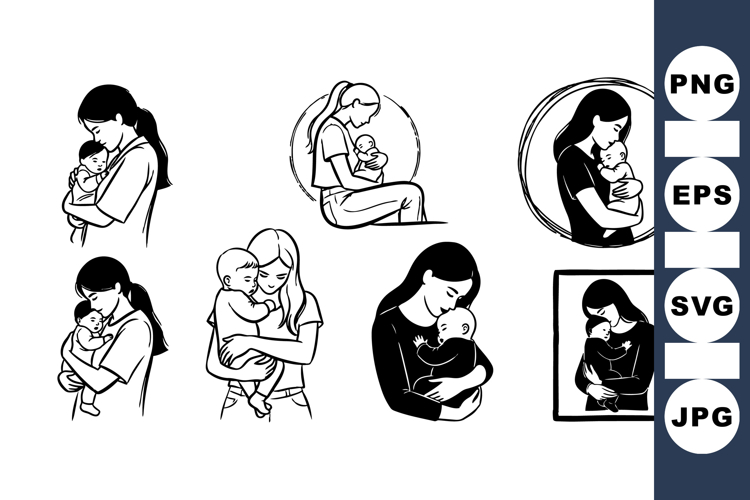 Mom Clipart Image 19