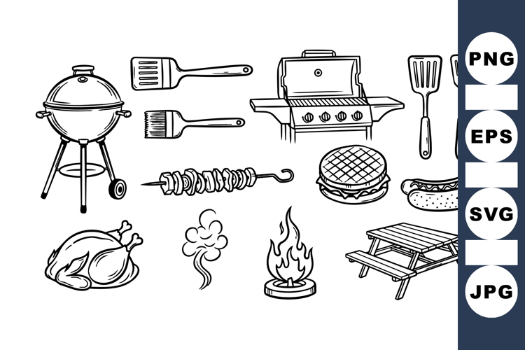 Bbq Grill Clipart Image 8