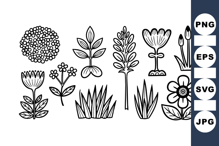 Flower Garden Clipart Image 18